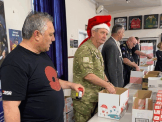 Pams has partnered with the Returned and Services Association to send 150 Christmas care packages to deployed New Zealand Defence Force personnel around the world, continuing an 85-year tradition of supporting service members away from home at Christmas.