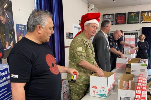 Pams has partnered with the Returned and Services Association to send 150 Christmas care packages to deployed New Zealand Defence Force personnel around the world, continuing an 85-year tradition of supporting service members away from home at Christmas.