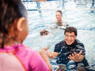 North City Shopping Centre Christmas tree and Santa display in Porirua.