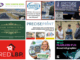 Collage of Porirua News Business Directory members featuring Triple A Driving School, Ninness Funeral Home, Fortitude Construction, Gear Homestead, Precise Print, Kesh Gilmour Celebrant, RED LBP, Donna Marks Mortgage Adviser, and Wild Interactive.