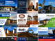 A nine-panel collage featuring Porirua Carwash, Donna Marks Mortgage Adviser, Streetwise Coffee, Abode Homes, Quality Construction, A1homes, NC Building, Bullocks Contracting and Pankhurst Electrical.