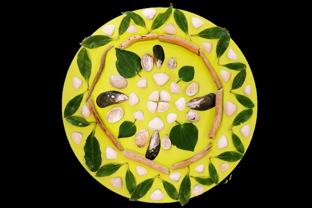 Mandala artwork by Cannons Creek School pupils for the 2026 Toi Rama exhibition at Pātaka.